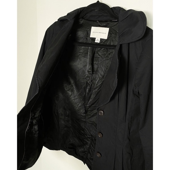 Banana Republic Black Button Up Blazer Jacket - Picture 3 of 6